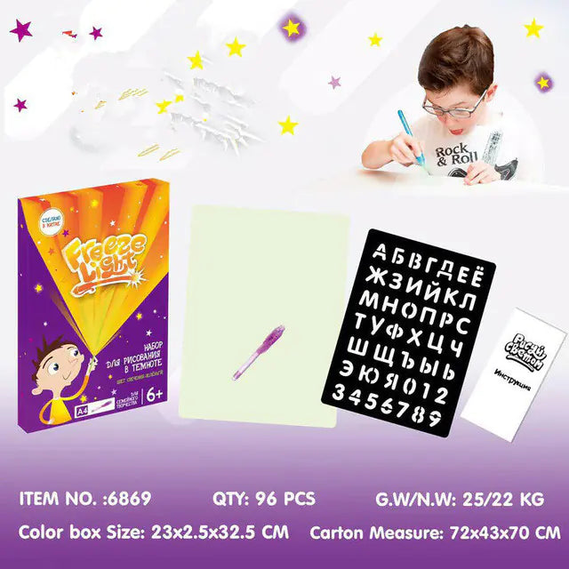 Glow-in-the-Dark Drawing and Writing Board