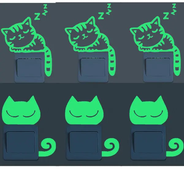 Glow-in-the-Dark Stickers and Switch Decor