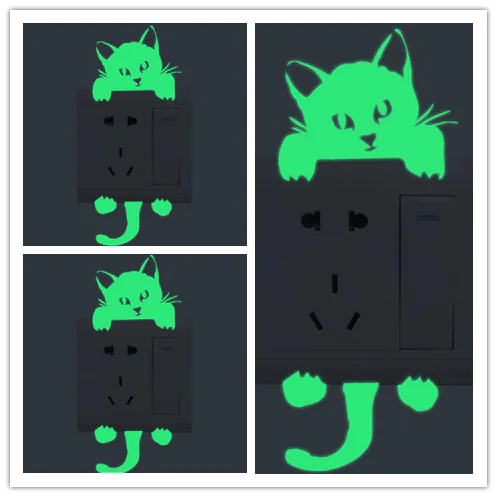 Glow-in-the-Dark Stickers and Switch Decor