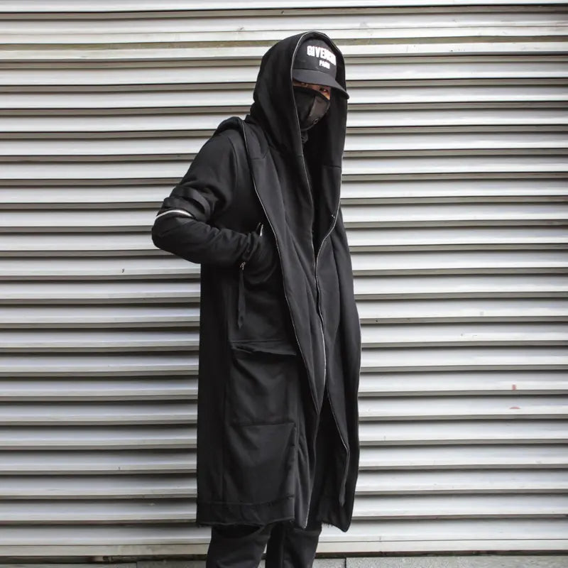Dark Hip Hop Style Coat