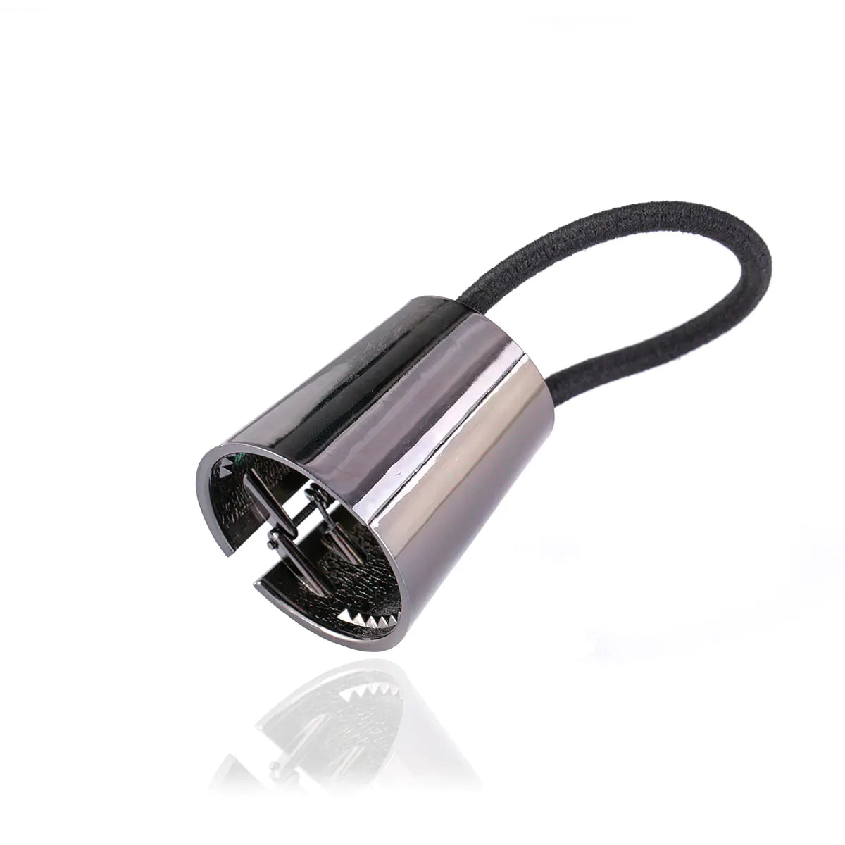 Metallic Ponytail Holder with Simple Alloy Design