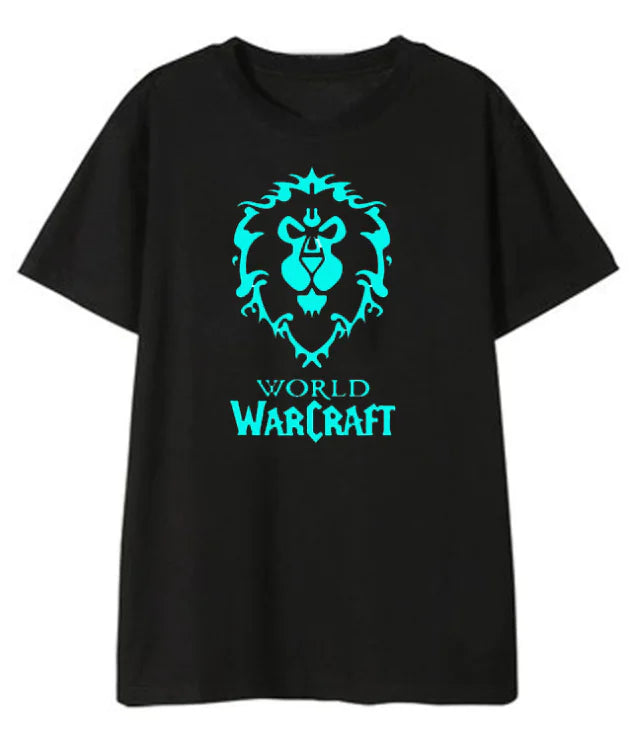 2019 New Men's and Women's Glow-in-the-Dark T-Shirt