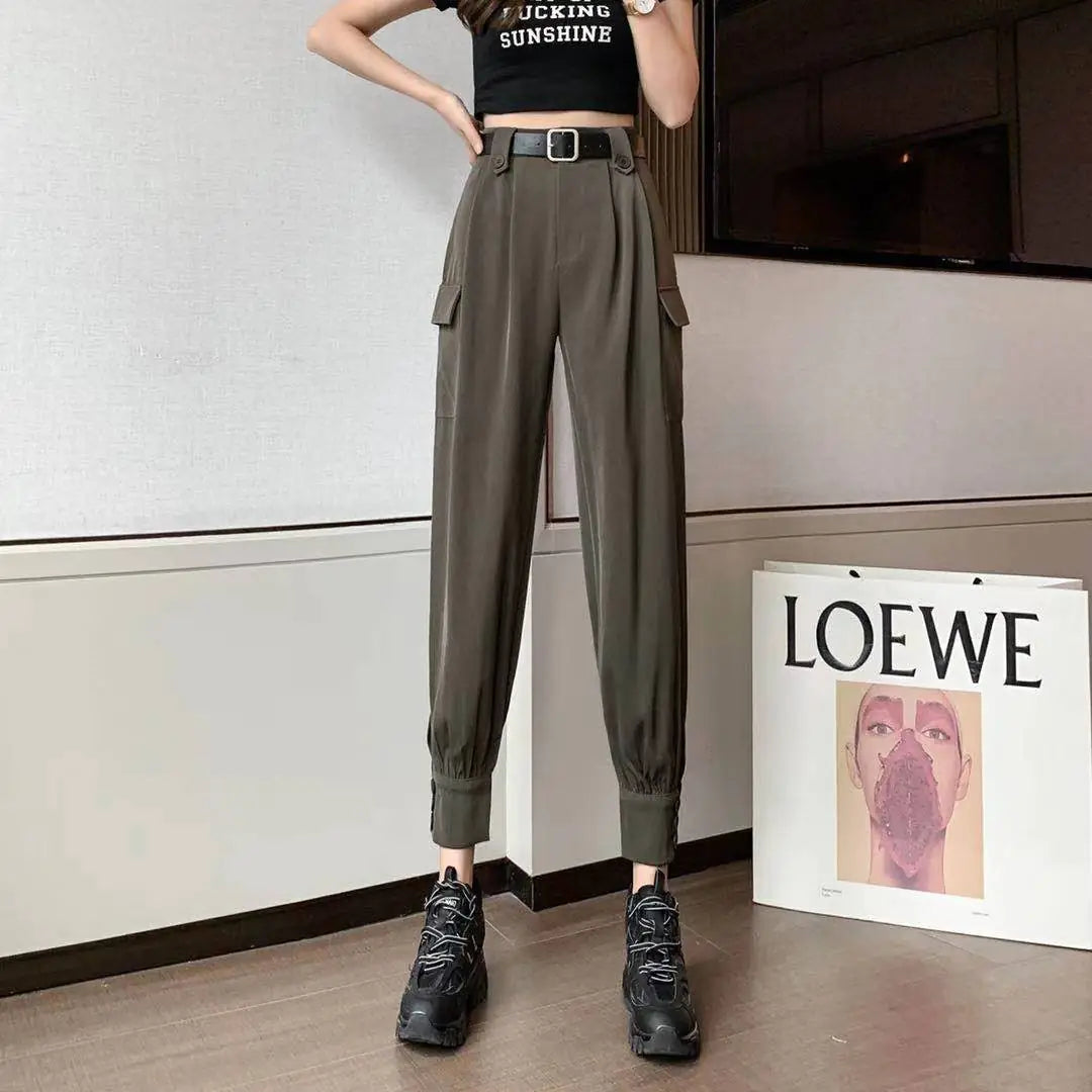 Dark Academia Women's Cargo Pants