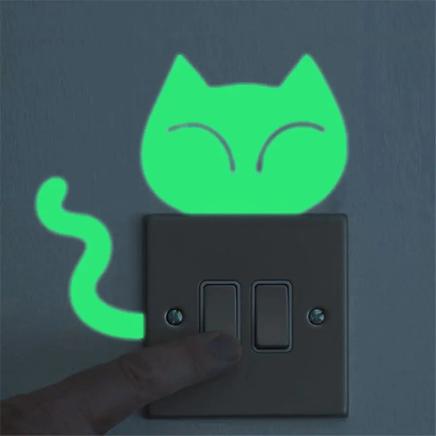 Glow-in-the-Dark Stickers and Switch Decor