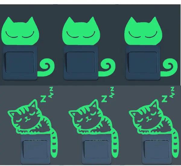 Glow-in-the-Dark Stickers and Switch Decor