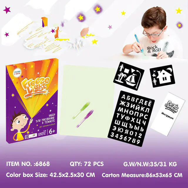 Glow-in-the-Dark Drawing and Writing Board