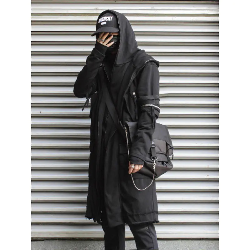 Dark Hip Hop Style Coat