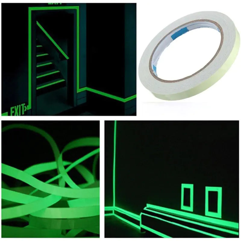 Glow in the Dark Tape and PET Strips