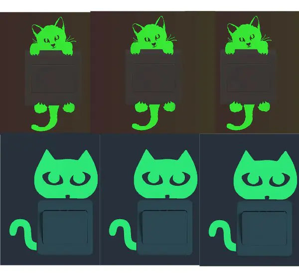 Glow-in-the-Dark Stickers and Switch Decor