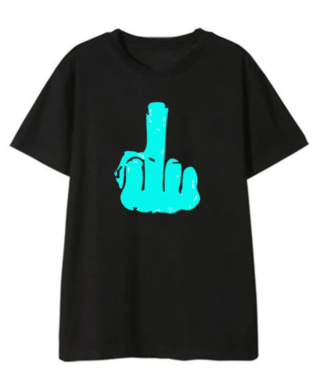 2019 New Men's and Women's Glow-in-the-Dark T-Shirt