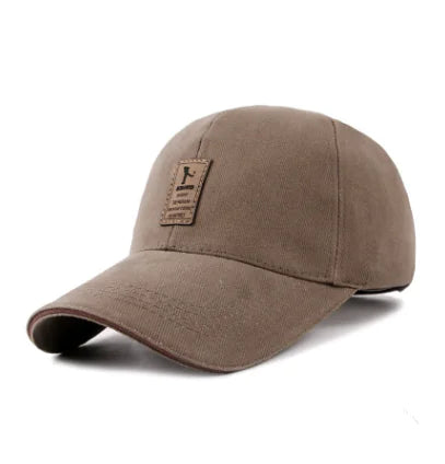 Men's Korean Style Cotton Baseball Cap for Outdoor Sun Protection