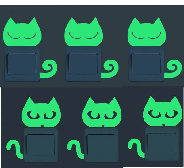 Glow-in-the-Dark Stickers and Switch Decor
