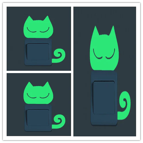 Glow-in-the-Dark Stickers and Switch Decor