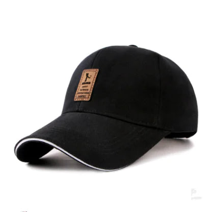 Men's Korean Style Cotton Baseball Cap for Outdoor Sun Protection
