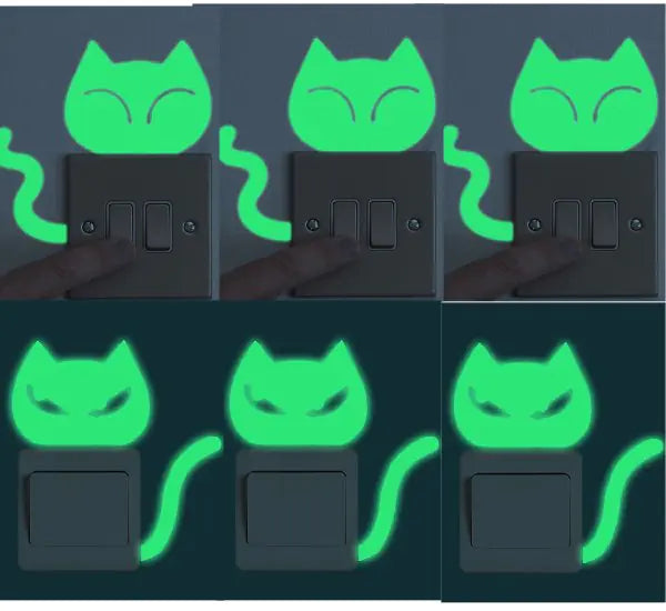 Glow-in-the-Dark Stickers and Switch Decor