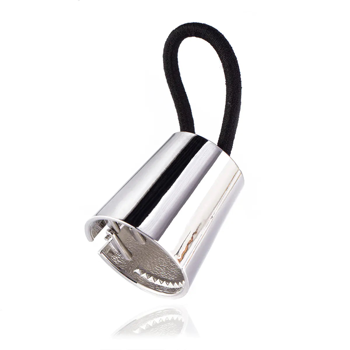 Metallic Ponytail Holder with Simple Alloy Design