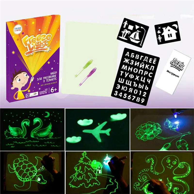 Glow-in-the-Dark Drawing and Writing Board